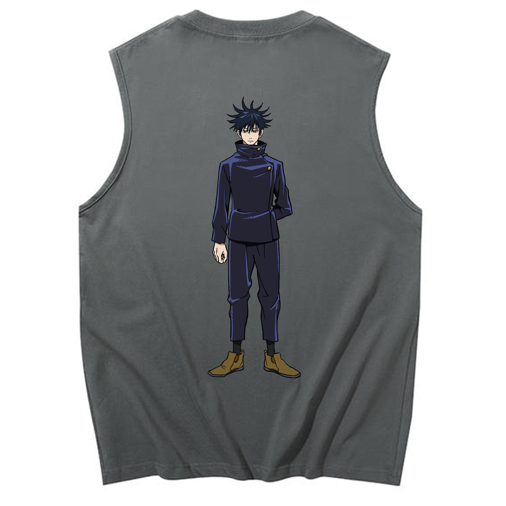 （画像用） 呪術廻戦 Jujutsu Kaisen コットン100％タンクトップ（背面プリント）